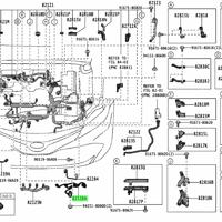 Деталь toyota 8212633050