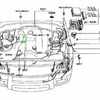 Деталь toyota 8212760020