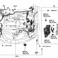 Деталь toyota 8282433300