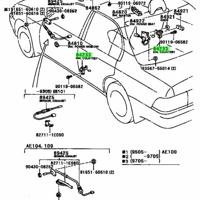 Деталь toyota 8423112120