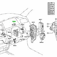 Деталь toyota 8434032090