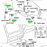 Деталь toyota 8542024020