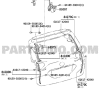 Деталь toyota 9015950365