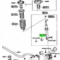 Деталь toyota 9038914040