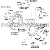 Деталь toyota 9050720023