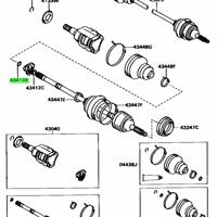 Деталь toyota 9052026048