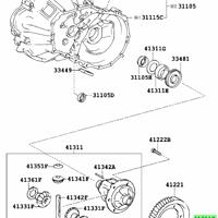 Деталь toyota 9056441016