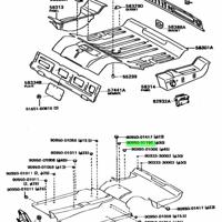 Деталь toyota 9095001150