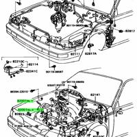 Деталь toyota 9098007287