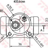 Деталь trw bwf170