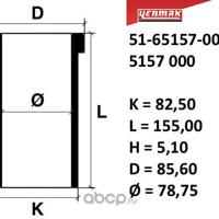 Деталь yenmak 3103309050