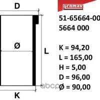 Деталь yenmak 3104363000