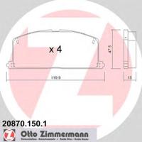 Деталь zimmermann 208701501